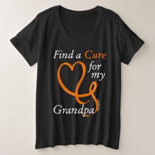 Camiseta Localizar um Cure/Heart/Grandpa...RSD/CRPS