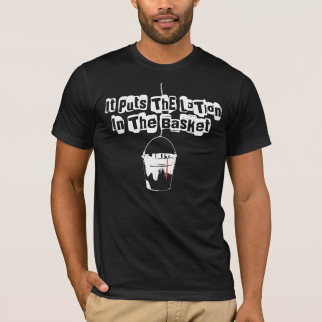 Camiseta Loção na cesta (Frente)