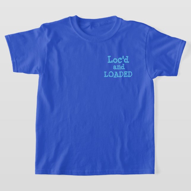 Camiseta Loc'd e Carregado (Postura )