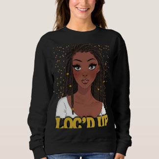 Camiseta Loc'd Up Hair Black History Month African Melanin