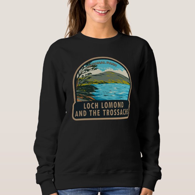 Camiseta Loch Lomond e Trossachs National Park (Frente)