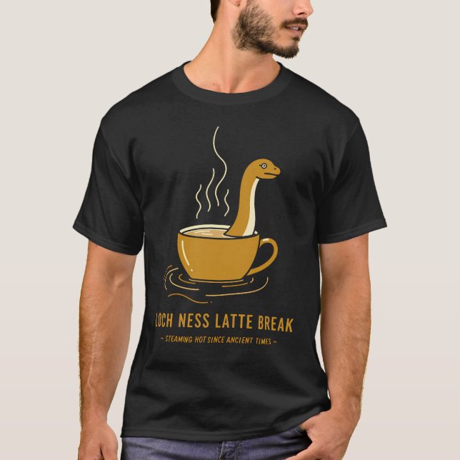 Camiseta Loch Ness Latte Break (Frente)