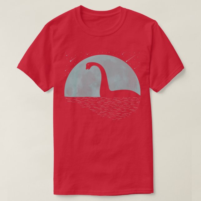 Camiseta Loch Ness Monster Nessie 13 (Frente do Design)