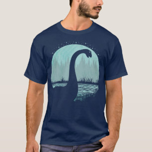 Camiseta Loch Ness Monster Nessie Cheio Moonlight