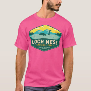 Camiseta Loch Ness National Park Explora As Profundidades D