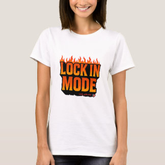 Camiseta Lock In Mode | Desenho Ousado e Motivacio