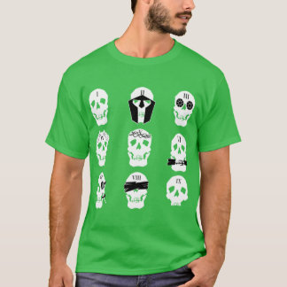 Camiseta Lockedomb Nona Casa Caveiras Design de Fanwork ami
