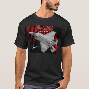 Camiseta Lockheed Martin F-35 Lightning II USAF Fighterjet