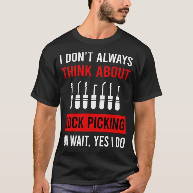 Camiseta Locksmith de seleção de bloqueio (Frente)