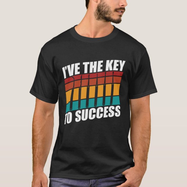 Camiseta Locksmith key to success lock picking idea (Frente)