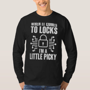 Camiseta Locksmith Little Picky Lock Keyhole