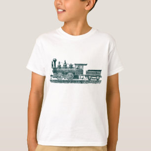 Camiseta Locomotiva 02 - Verde escuro