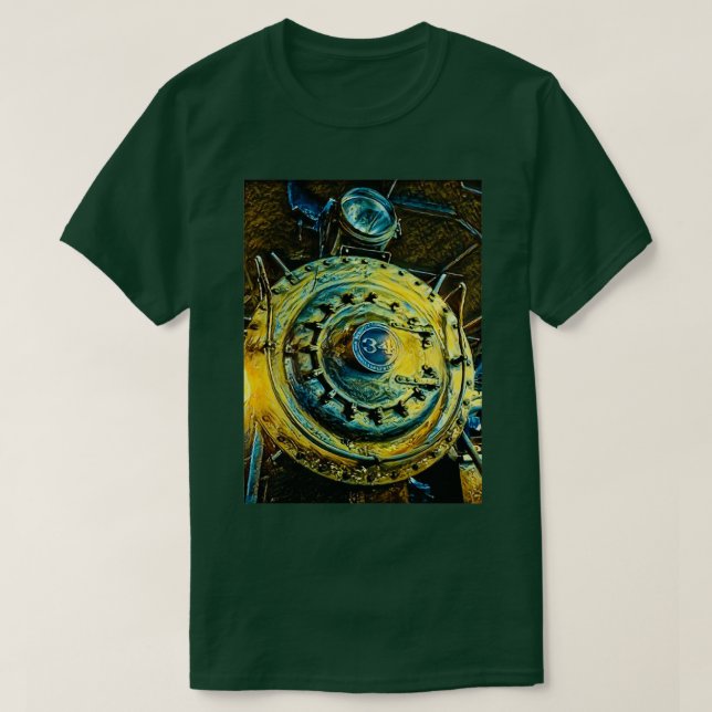 Camiseta Locomotiva 7 (Frente do Design)