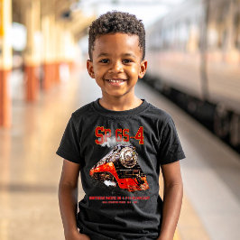Camiseta Locomotiva a Vapor Clássica Southern Pacific GS-4