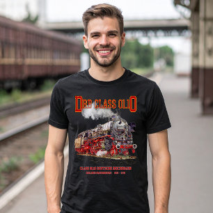 Camiseta Locomotiva a Vapor DRB Classe 01.10. Deutsche Reic