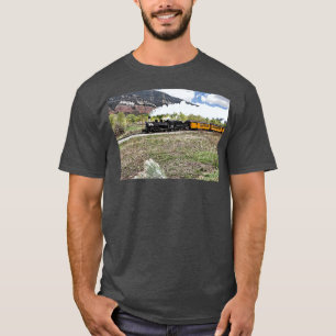 Camiseta Locomotiva A Vapor Durango E Silverton Railroad