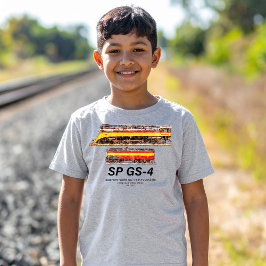 Camiseta Locomotiva a Vapor Southern Pacific GS-4 Daylight