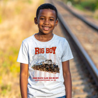 Locomotiva Americana de Comboio de Vintage com Big