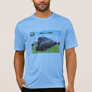 Camiseta Locomotiva da ferrovia da Pensilvânia GG-1 #4800  