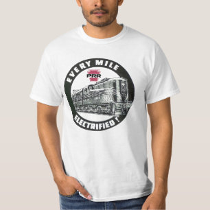 Camiseta Locomotiva da ferrovia da Pensilvânia GG-1 #4800