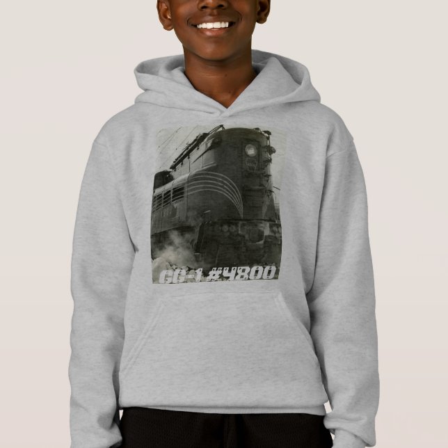 Camiseta Locomotiva da ferrovia da Pensilvânia GG-1 #4800 (Frente)