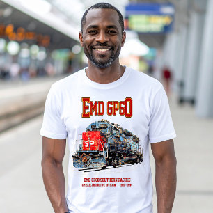 Camiseta Locomotiva diesel EMD GP60 do Pacífico Sul