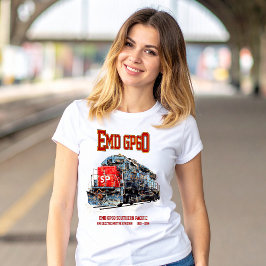 Camiseta Locomotiva diesel EMD GP60 do Pacífico Sul