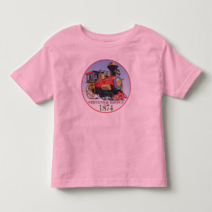 Camiseta Locomotiva do brinquedo de Stevens & de Brown