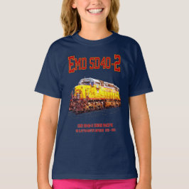 Camiseta Locomotiva Vintage EMD SD40-2 Diesel