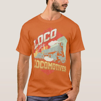 Camiseta locomotivas