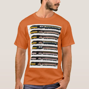 Camiseta Locomotivas InterCity 125 1980x27s