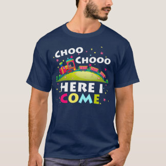 Camiseta Locomotive Choo Choo Boys Railroad