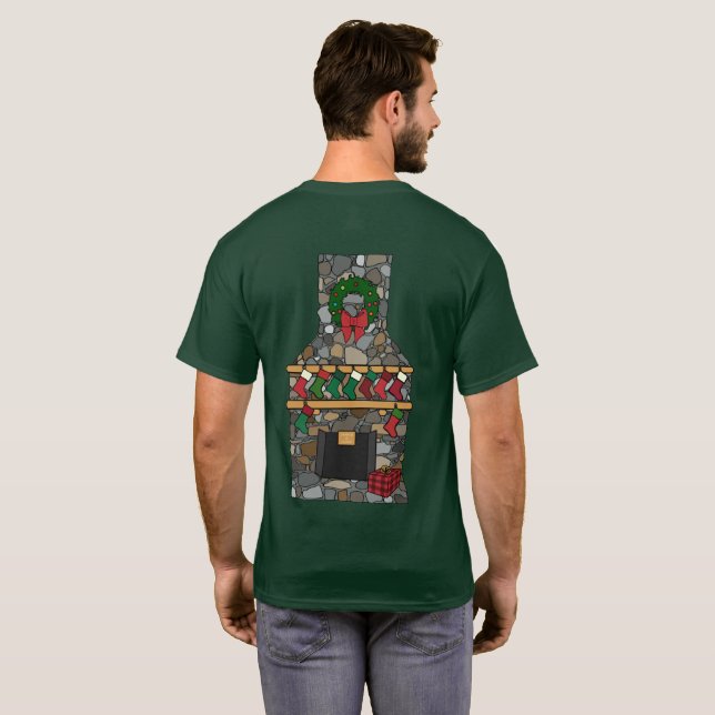 Camiseta Lodge Natal 2024 (texto branco) (Parte Traseira Completa)