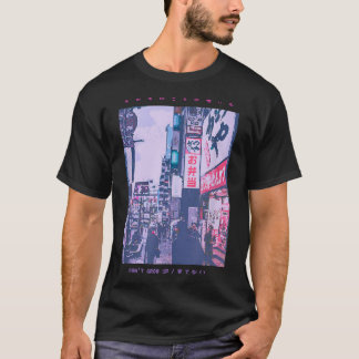 Camiseta lofi tokyo, estética do japão, japão de 8 bits, va