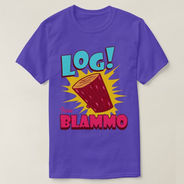 Camiseta Log from Blammo (Frente do Design)