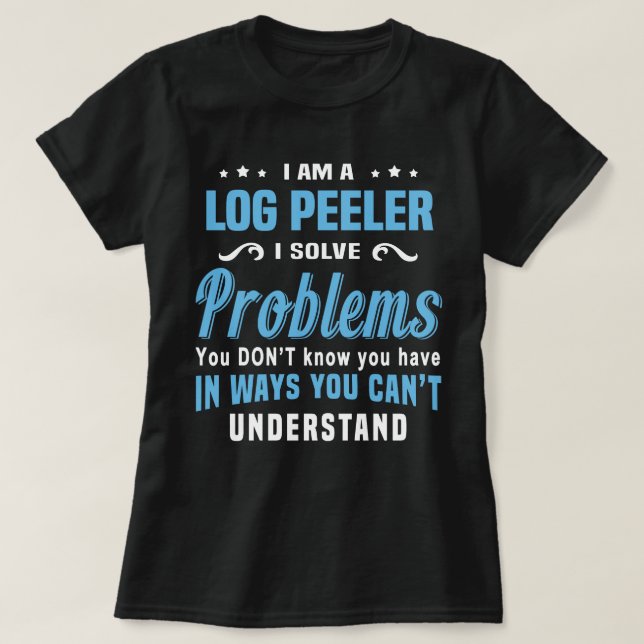 Camiseta Log Peeler (Frente do Design)