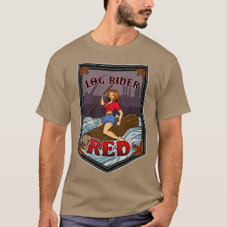 Camiseta Log Rider Redhead