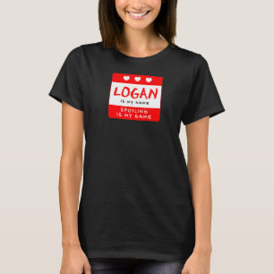 Camiseta Logan É Meu Nome Alia Personalizada Do Apelido