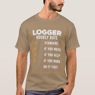 Camiseta Logger Funny Gift Idea 1