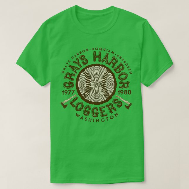 Camiseta Loggers do Grays Harbor (Frente do Design)