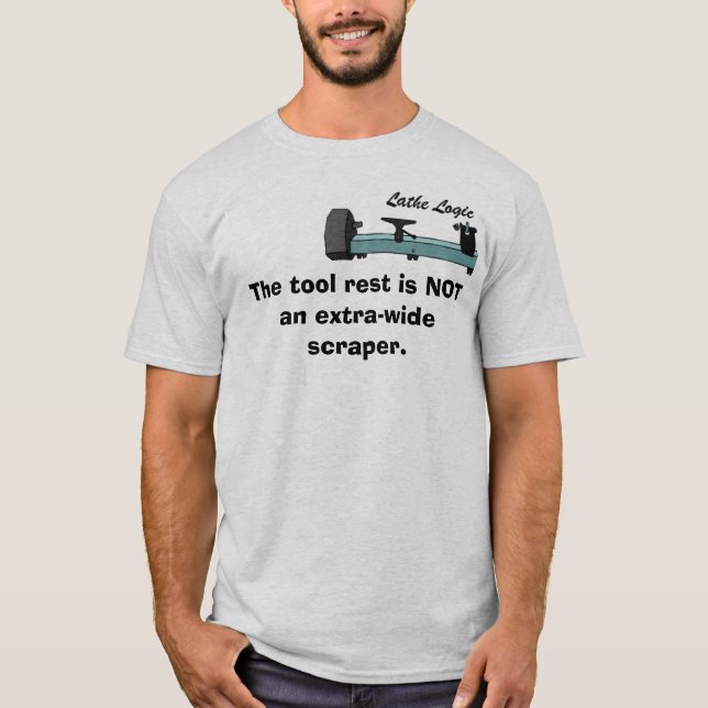 Camiseta lógica 1 do torno (Frente)