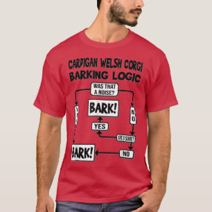 Camiseta Lógica do Cachorro, presente de cão, Engraçado Car