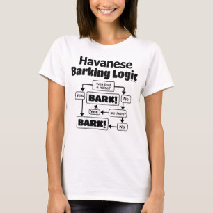 Camiseta Lógica do descascamento de Havanese