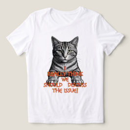 CAMISETA LÓGICA FELINA