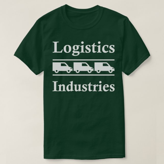 Camiseta logística e transporte 2 (Frente do Design)
