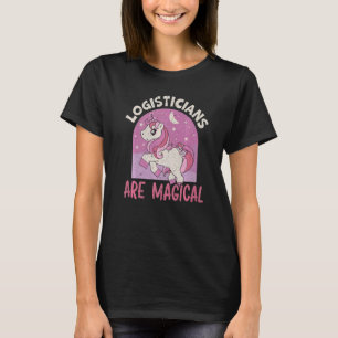 Camiseta Logistician São Logística De Armazém Magnético Uni