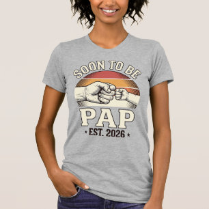 Camiseta Logo de Bebê de 2026 Prestes a Ser Papai Design de