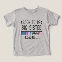 Logo de Chegada de Novo Bebê Irmã Mais Velha 2026