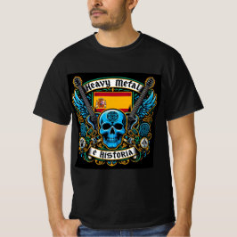 Camiseta Logo de Heavy metal e historia - Youtube