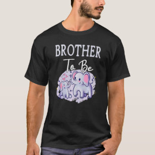 Camiseta Logo Irmão Será Elefante Para O Genoma Chá de fral